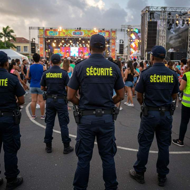 Sécurité événementielle mariage Martinique